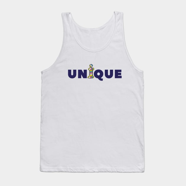 Unique me Tank Top by Turtokart